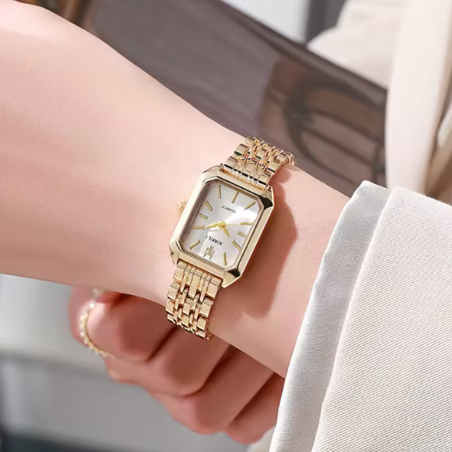 To My Beautiful Daughter" Luxury Gold Watch