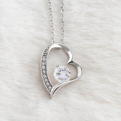 To My Daughter – Forever Love Heart Necklace