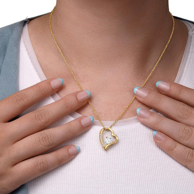 To My Daughter – Forever Love Heart Necklace
